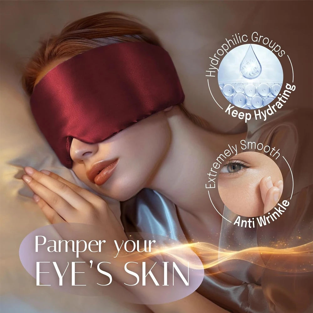 Silk Comfort Pressureless Sleep Mask _